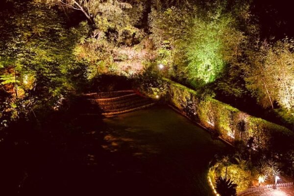 Garden lighting project at DHA Islamabad 4