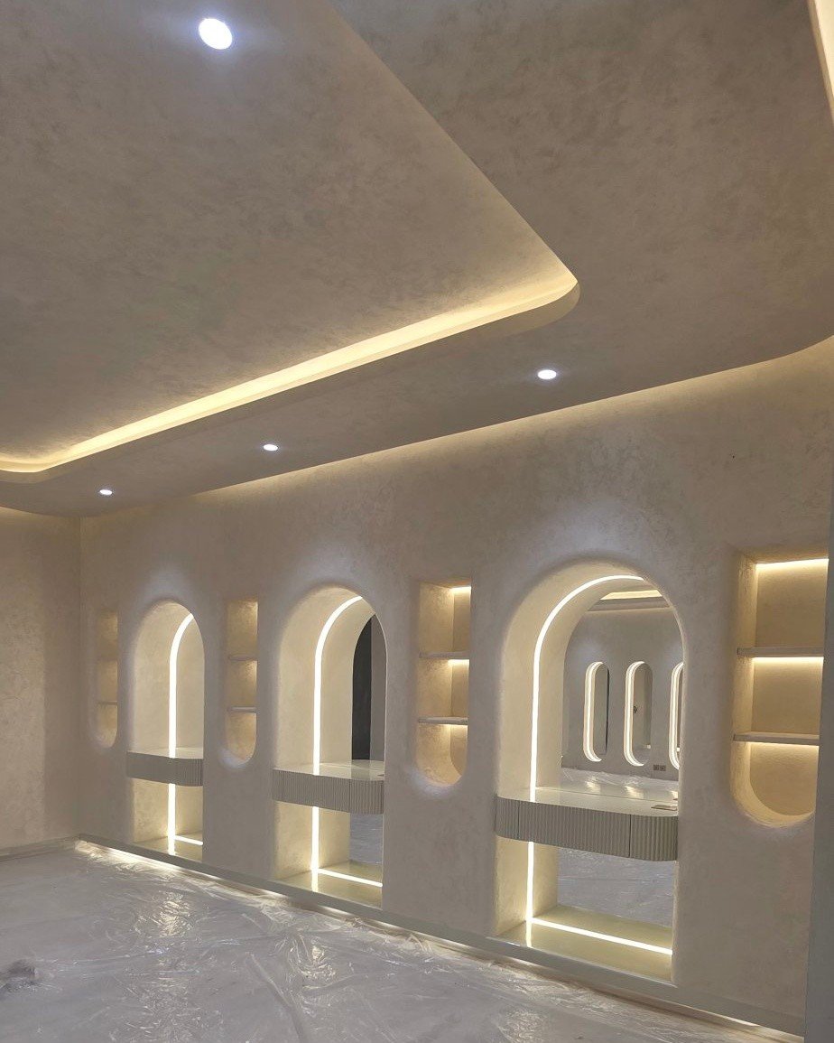 spa saloon lighting project-newon