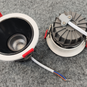 Led deep recessed cob spotlight