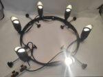Palm tree led ring light with 6 spot lights - Image 2