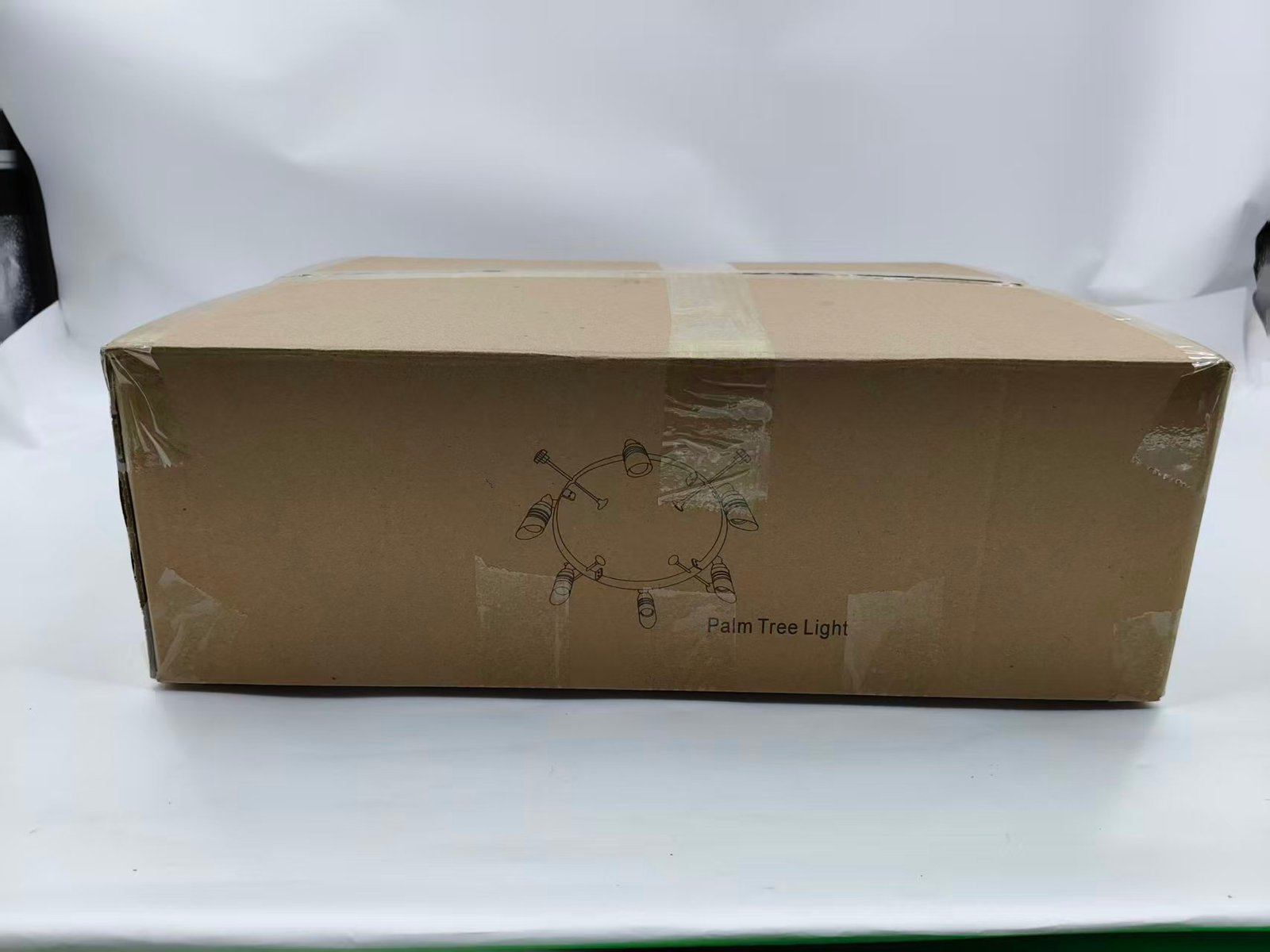 Led ring lights packing Palm tree led ring light with 6 spot lights - Image 4