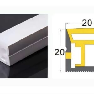 Floor recessed silicon profile 2020mm