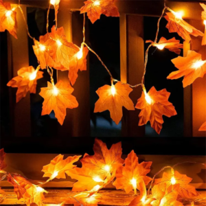 Maple leaves led decor string light