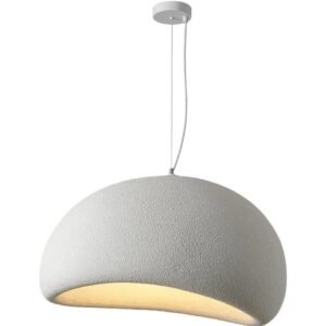 Modern nordic style polyethylene pendant lamp
