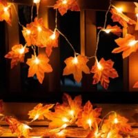 maple leaves led decor lighting