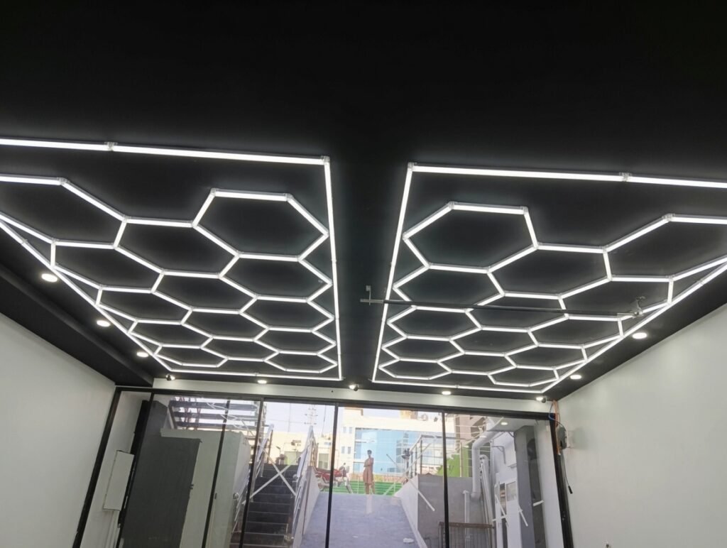 car detailing studio lighting - newon project series