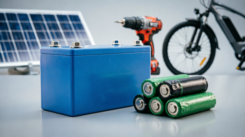 LiFePO4 vs lithium-ion cells