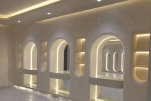 newon project-spa saloon mirror lights-silicone profile lights