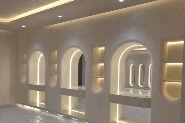 newon project-spa saloon mirror lights-silicone profile lights