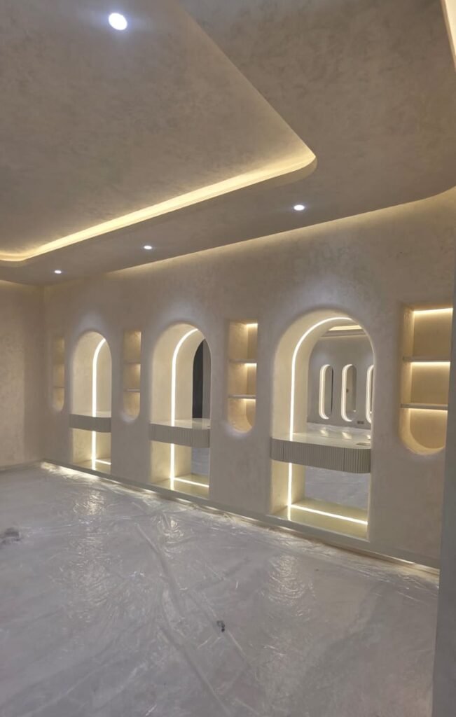 newon project-spa saloon mirror lights-silicone profile lights