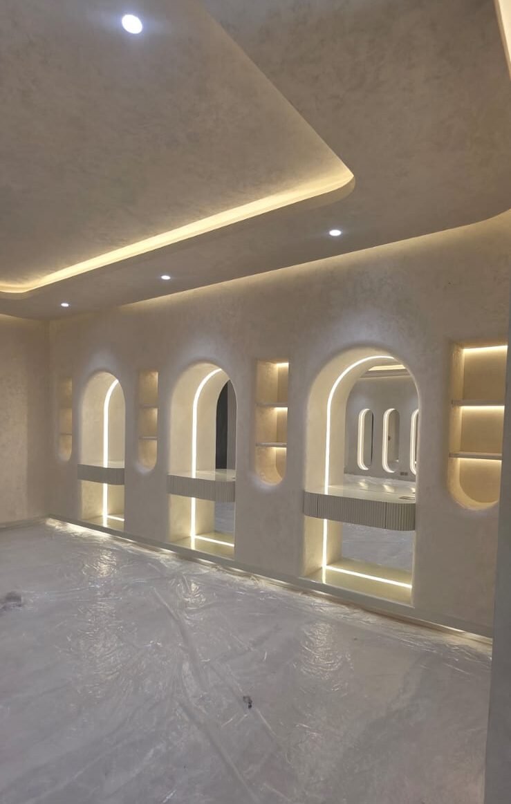 newon project-spa saloon mirror lights-silicone profile lights