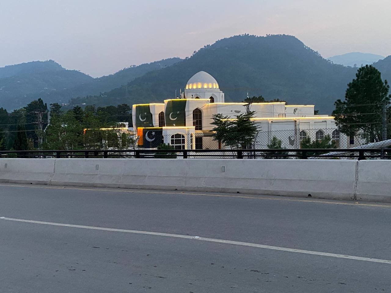 AJK Supreme court facade lighting- newon project