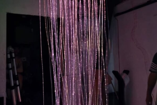 Sensory fibre optic curtain ring light for special children sensory room Pakistan Newon