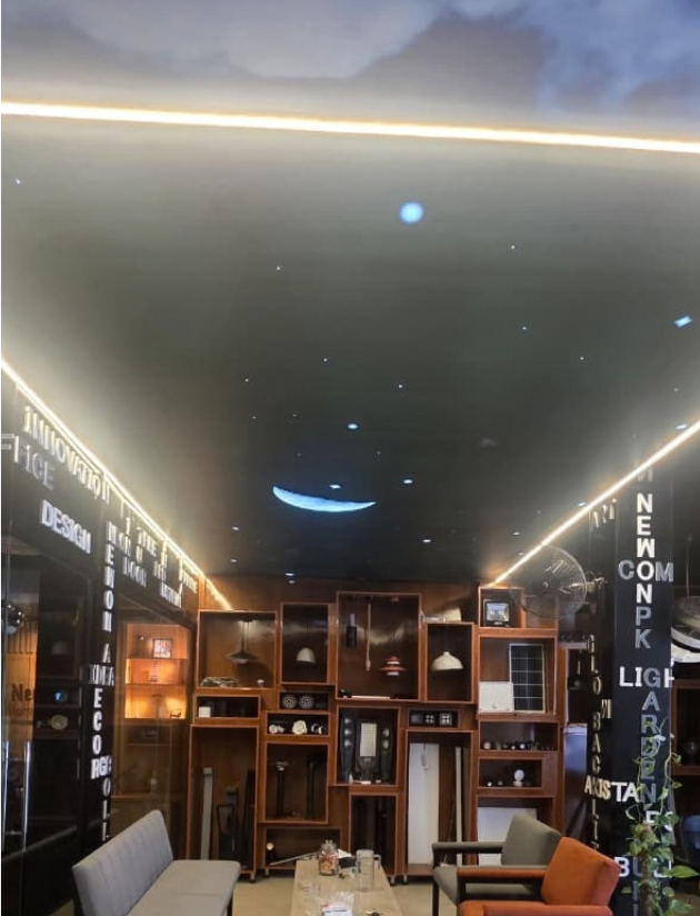Stretch Fabric Ceiling in Pakistan — Every Type, Print & Theme, Supplied & Installed by Newon