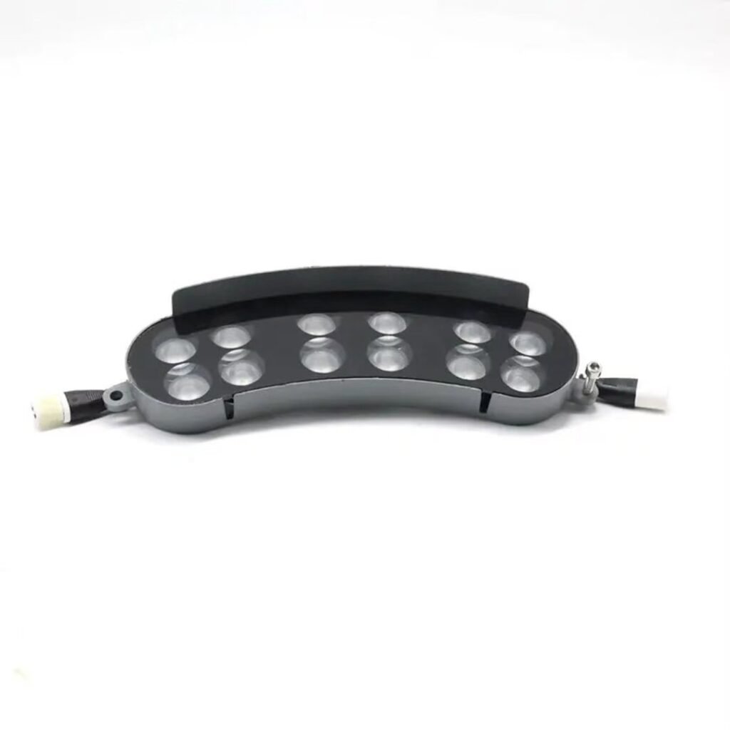 12W 220V 3000K LED Tree Ring Decoration Light installed around campus trees