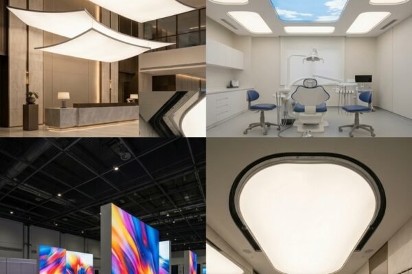 luminous stretch ceiling recessed_surface_suspended formats